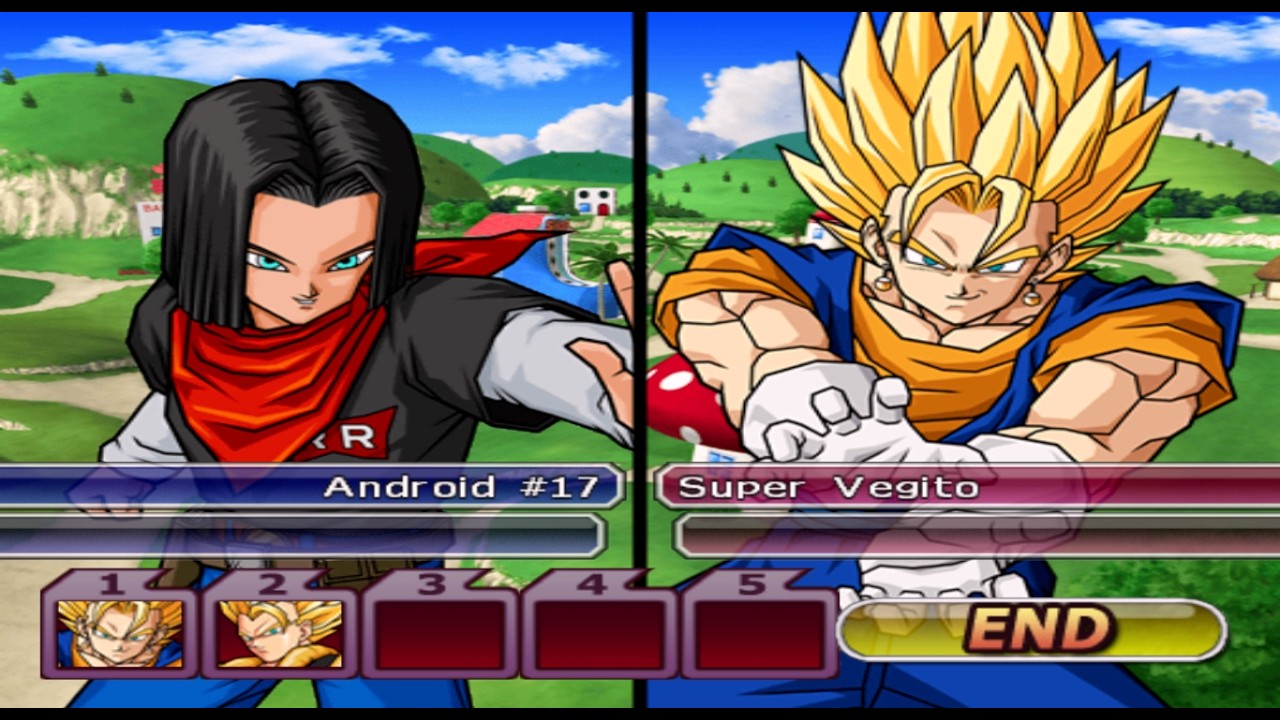 1X2 Nº17 RED POTARA VS SUPER VEGETTO AND GOGETA SSJ AMBOS RED POTARA no DBZ BT3 Emulador DOLPHIN