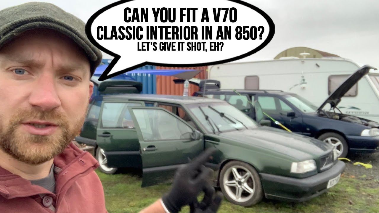 Volvo 850 T5 Project Part 4 - Installing a V70 Interior into an 850