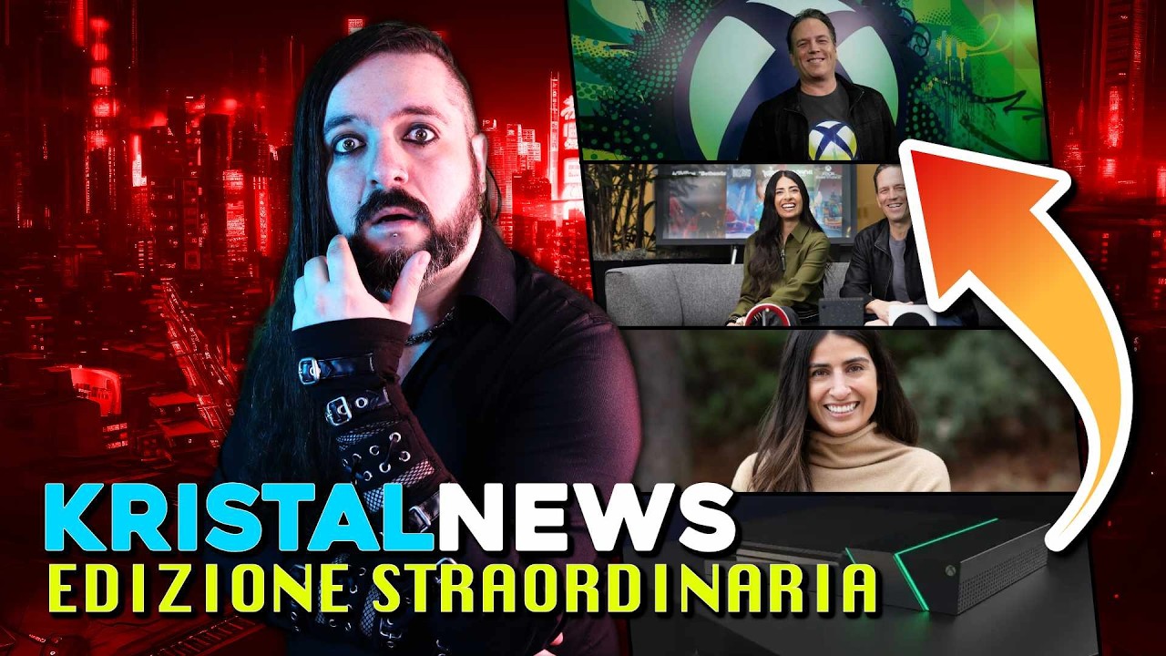 🎙 PHIL SPENCER LASCIA XBOX! ▶ #KristalNews EDIZIONE STRAORDINARIA