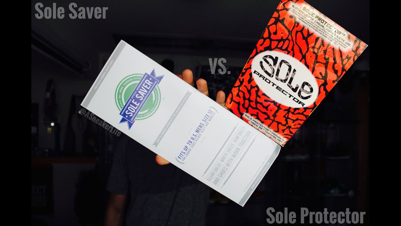 Sole Protecter vs. Official Sole Saver