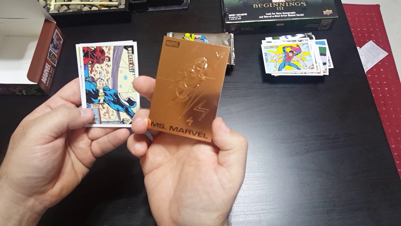 2012 Rittenhouse Marvel Bronze Age Trading cards Unboxing Box break Part 1