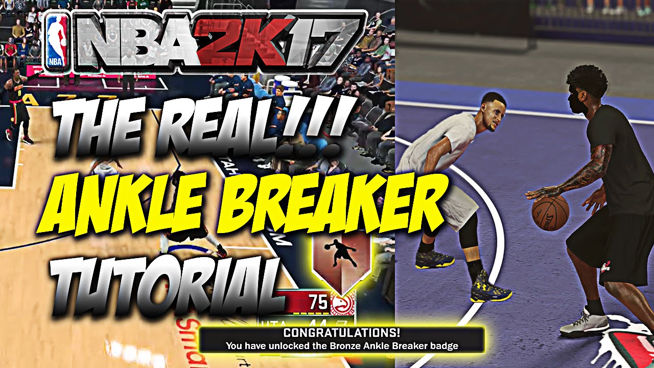 NBA 2K17 Real Way To Get Ankle Breaker Badge Confirmed Easiest Way To Get Ankle Breaker Badge