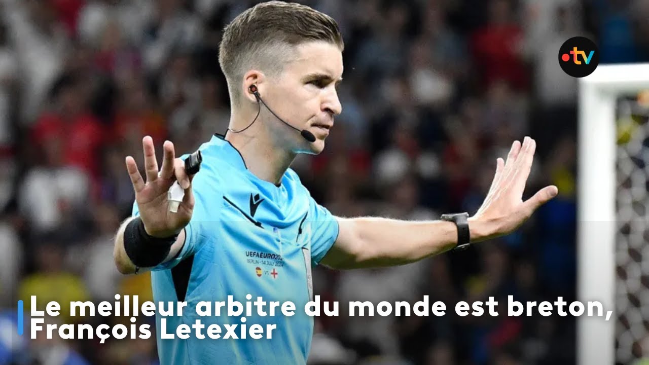Fran&ccedil;ois Letexier nomm&eacute; meilleur arbitre de football du monde pour 2024