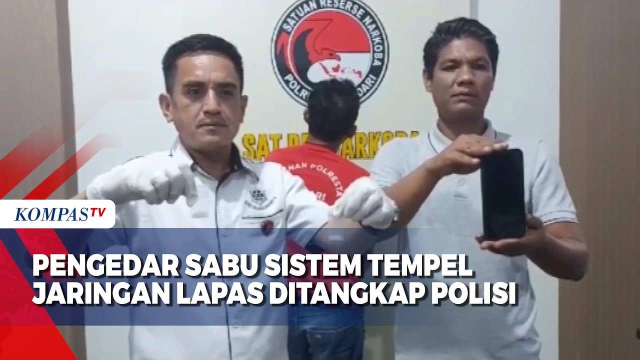 Pengedar Sabu Sistem Tempel Jaringan Lapas Ditangkap Polisi