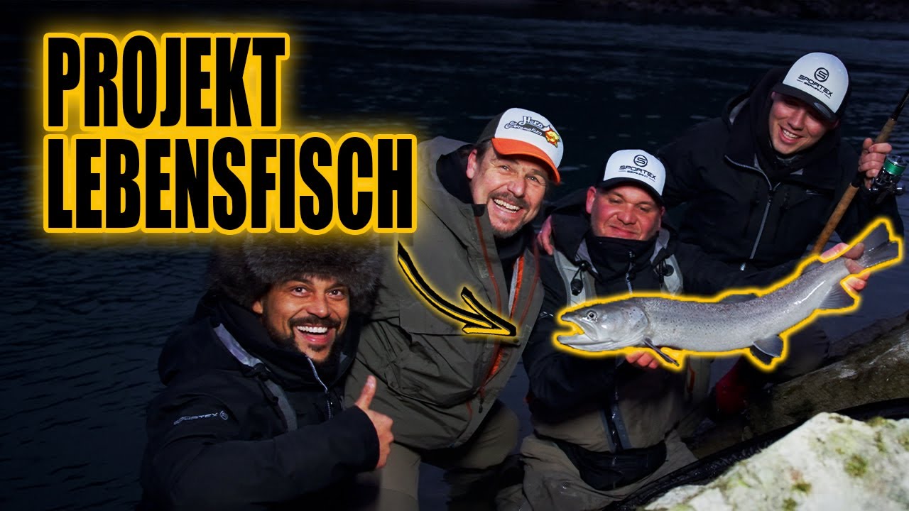 Huchenangeln in Österreich‼️Projekt Lebensfisch - Part 1