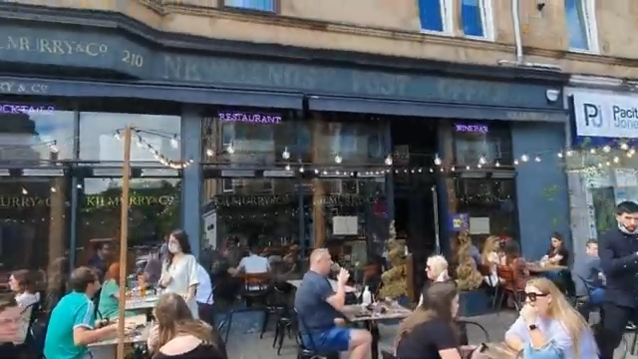 Glasgow Southside - Shawlands Walk Kilmarnock Road to the Shed Nightclub
