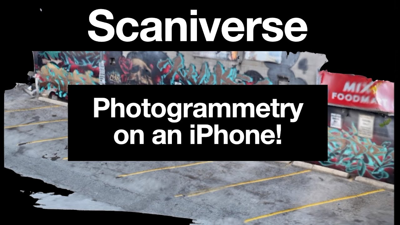 How to do Photogrammetry on an iPhone!  //  Scaniverse