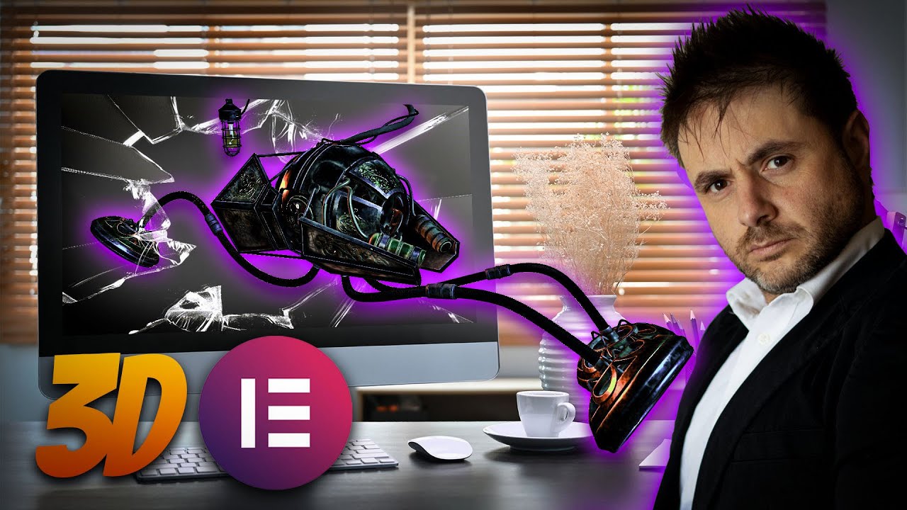 Next-Level Web Design: 3D Model Backgrounds for Elementor with Three.js | WordPress Tutorial