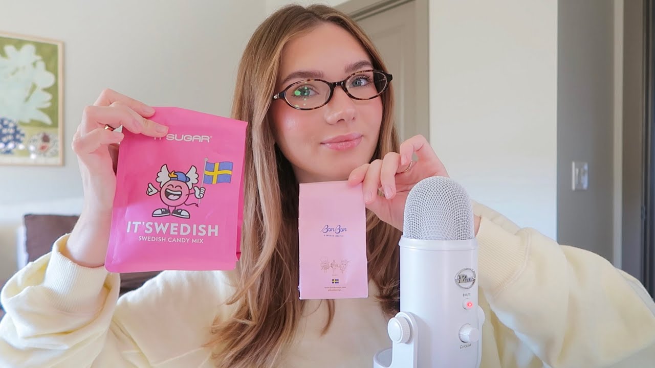 ASMR | eating swedish candy