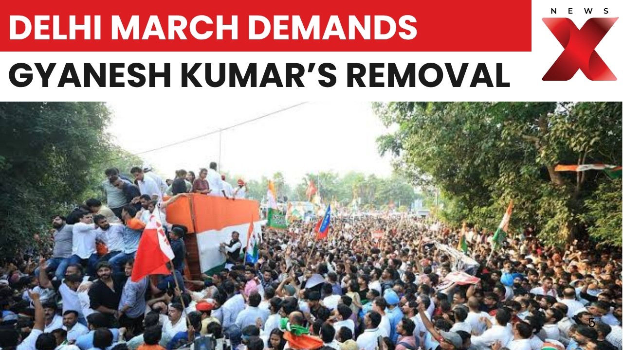 Delhi Protest: Left Parties Demand Removal of Chief Election Commissioner Gyanesh Kumar
