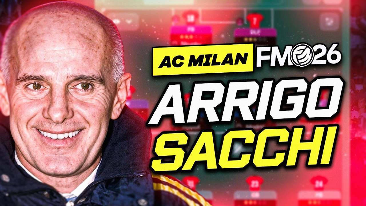 Sacchi's PRESSING TACTIC is Dominating FM26