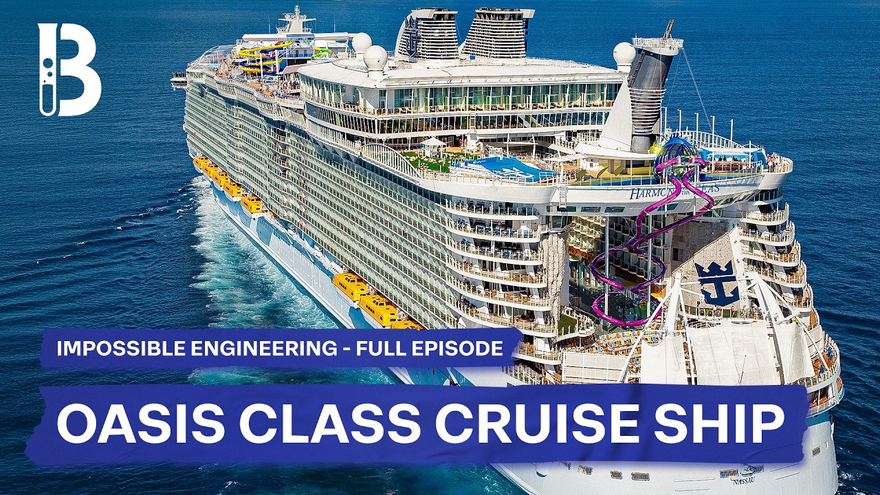 The Engineering Secrets Behind the World's Largest Passenger Ships | Blueprint