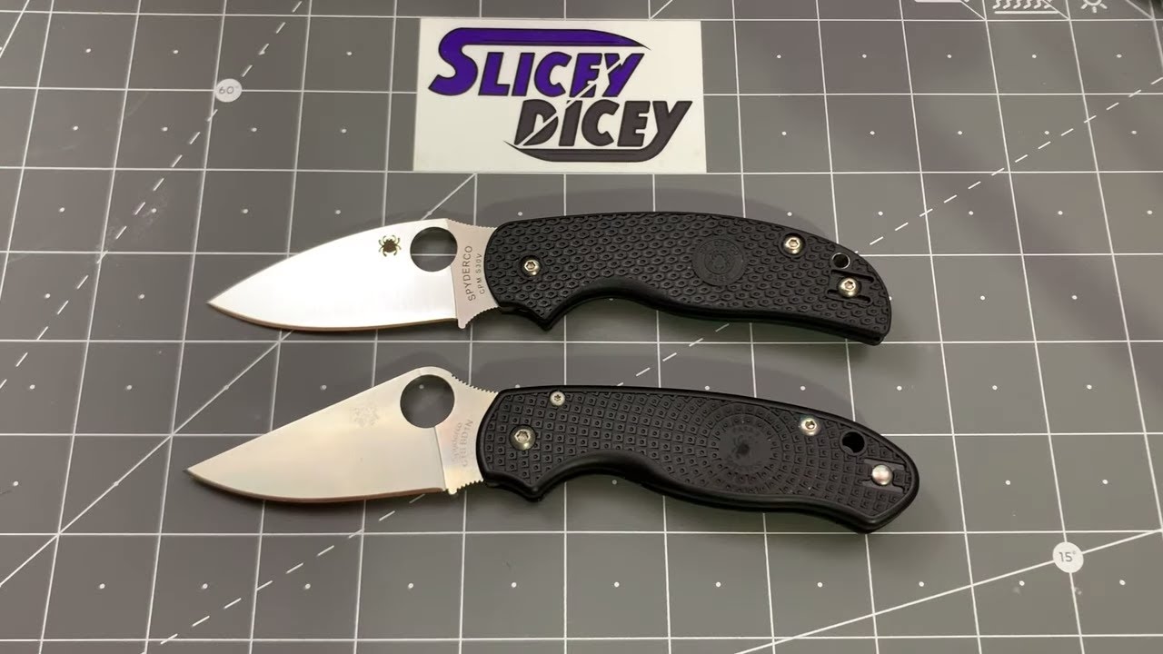 Spyderco Sage 5 Lightweight против Spyderco Para 3 Lightweight