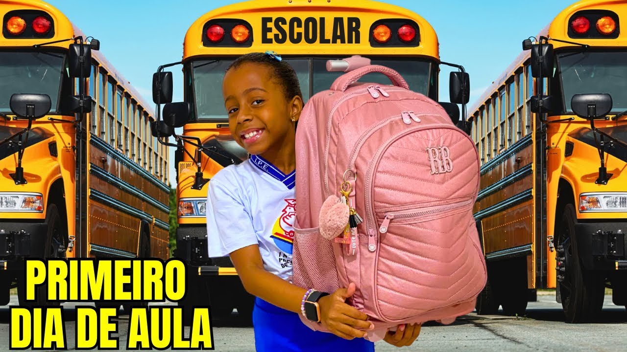 ROTINA DO PRIMEIRO DIA DE AULA - MINHA NOVA ESCOLA - Volta às aulas 2024 - FAMÍLIA SIQUEIRA OFICIAL