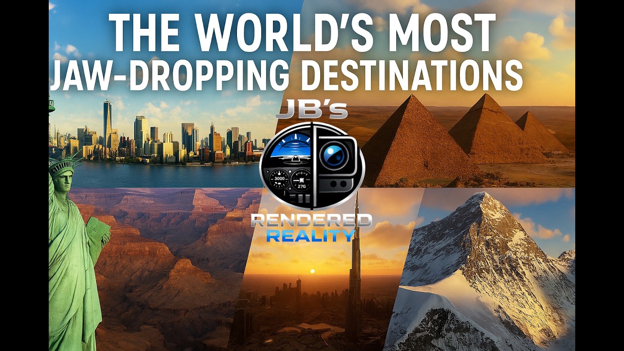 The Worlds's Most Jaw Dropping Destinations!