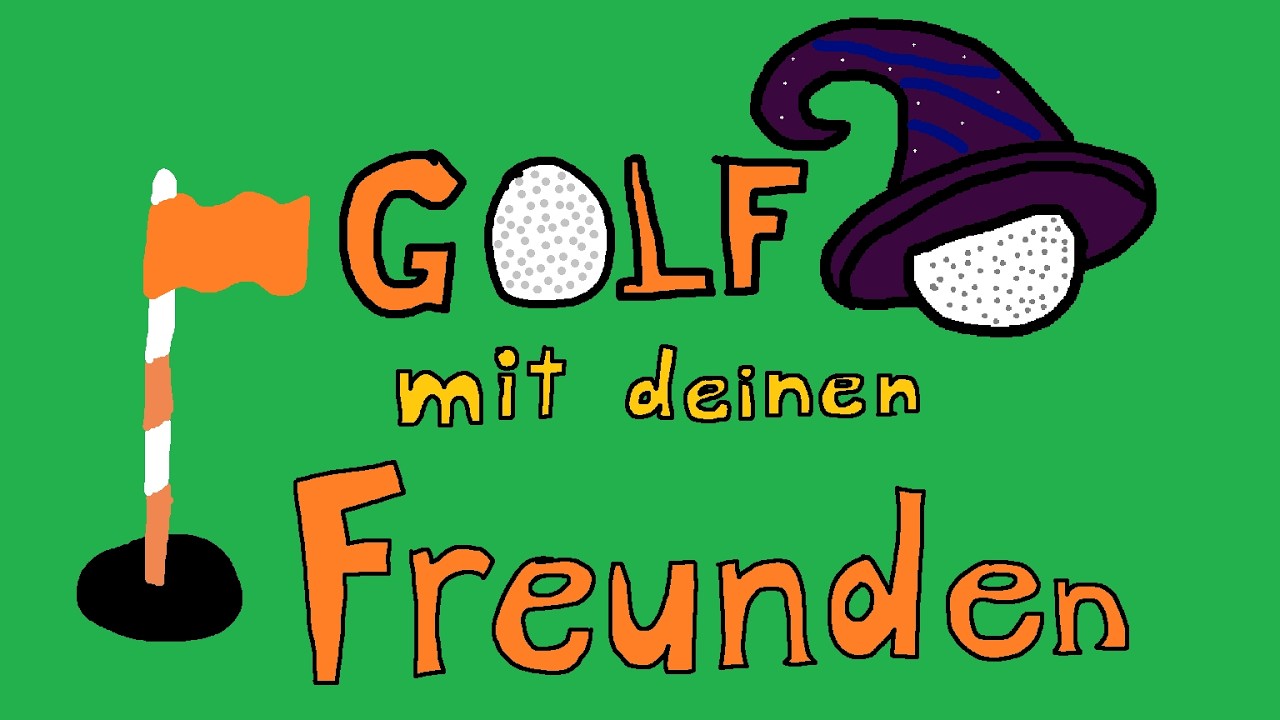 Nicht so ruhiges Golfen mit Freunden