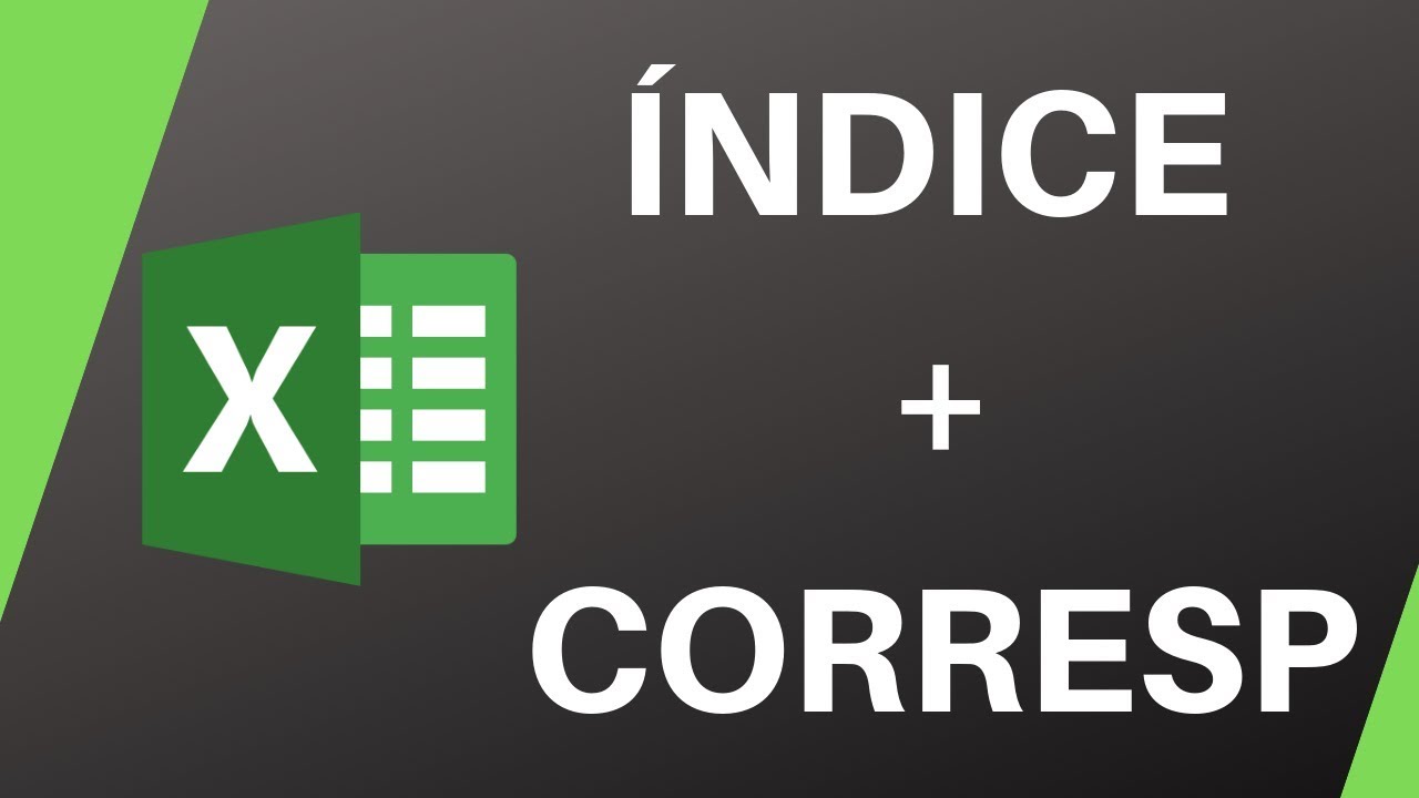 Excel  Aula 12 - Índice + Corresp