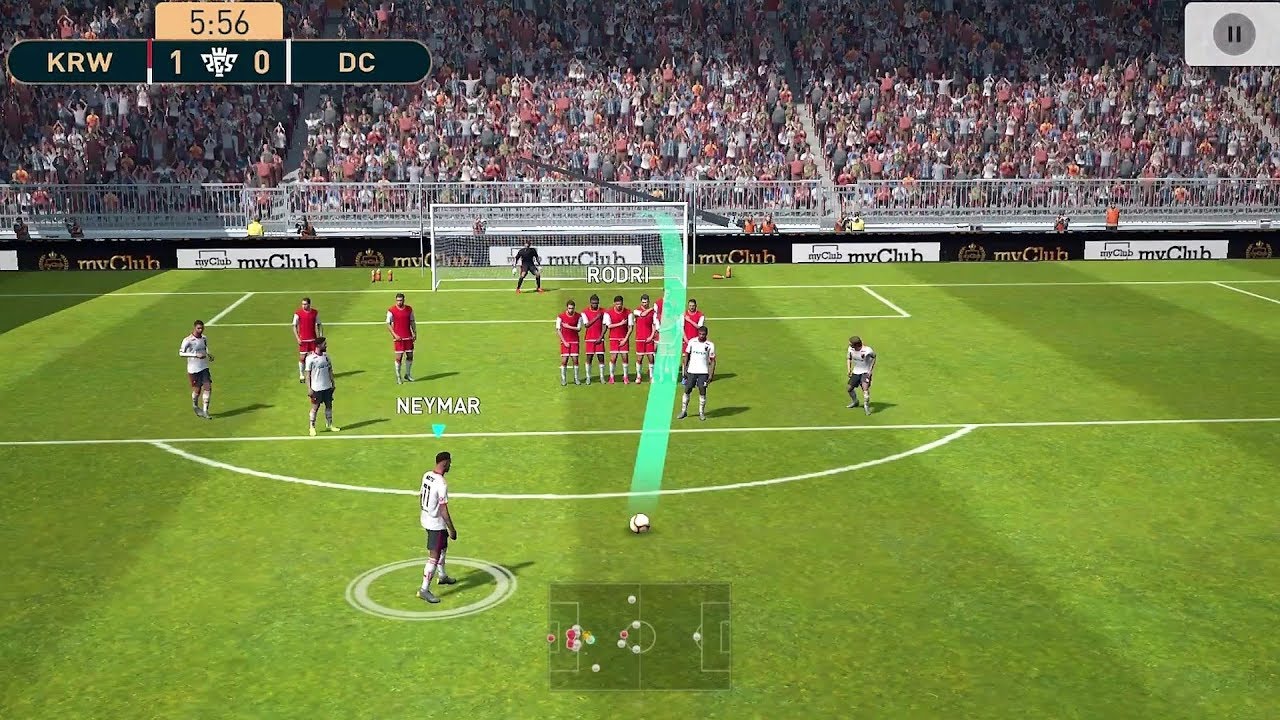 Pes Mobile 2019 / Pro Evolution Soccer / Android Gameplay #57