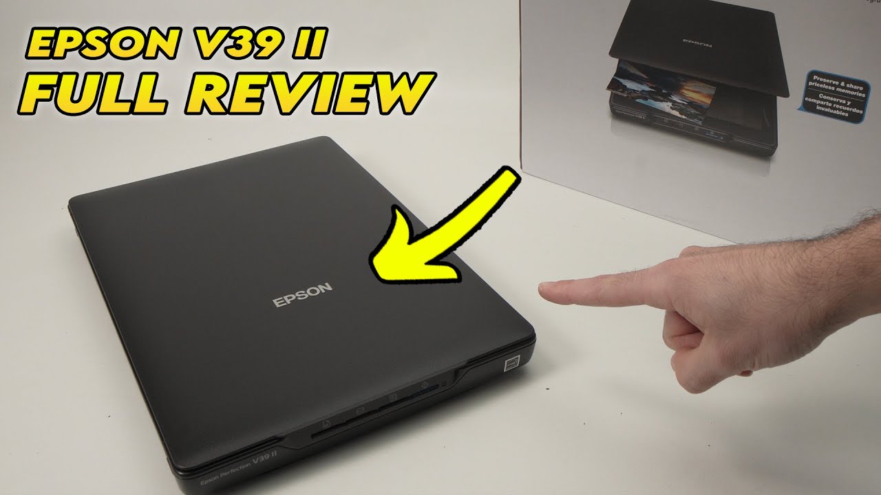 Обзор сканера Epson Perfection V39 II
