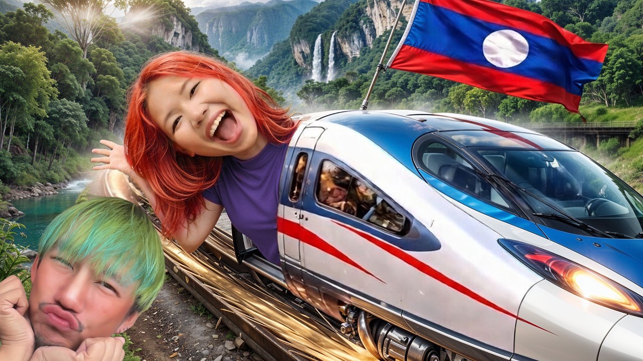 มิสเมจิเยือนลาวกับซ้อก๊อตกรีน  (จริงๆอาบน้ำแล้วแค่เหมือนไม่อาบ!!!!)