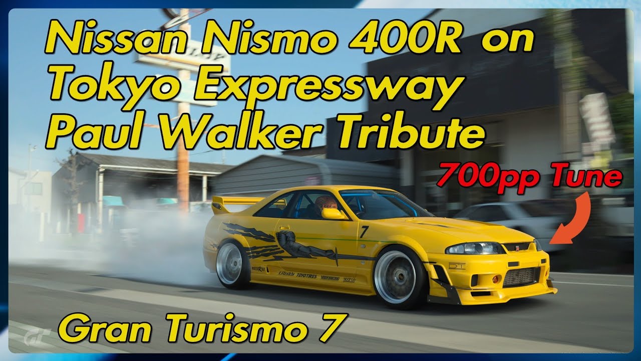 Paul Walker Tribute Nissan Nismo 400R on Tokyo Expressway 700pp Tune
