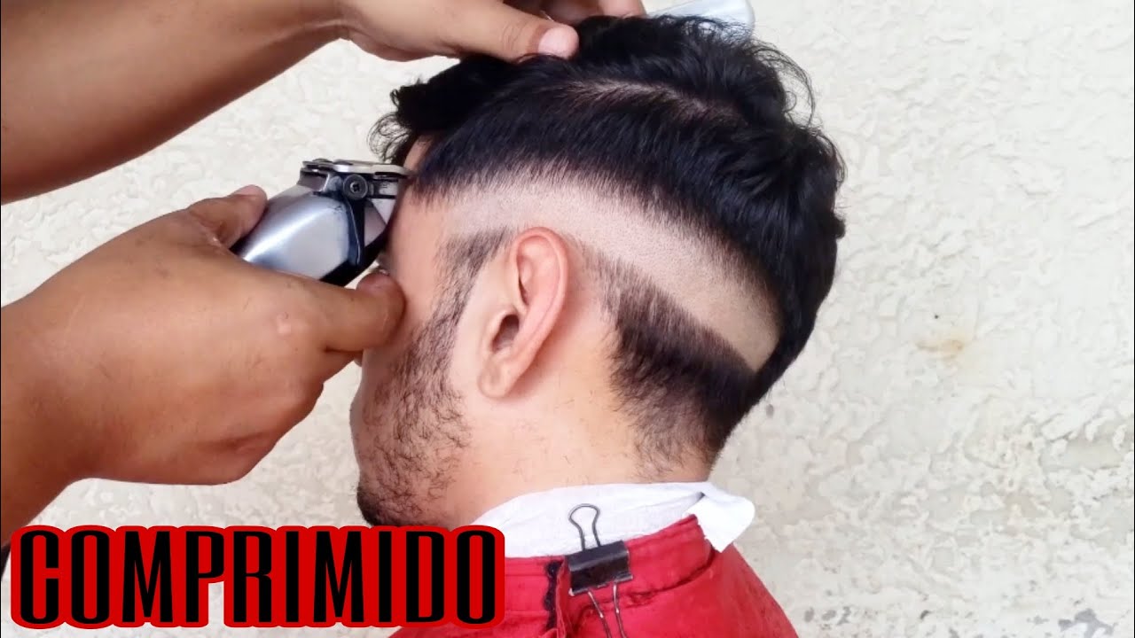 DEGRADADO OSCURO COMPRIMIDO PASO A PASO.