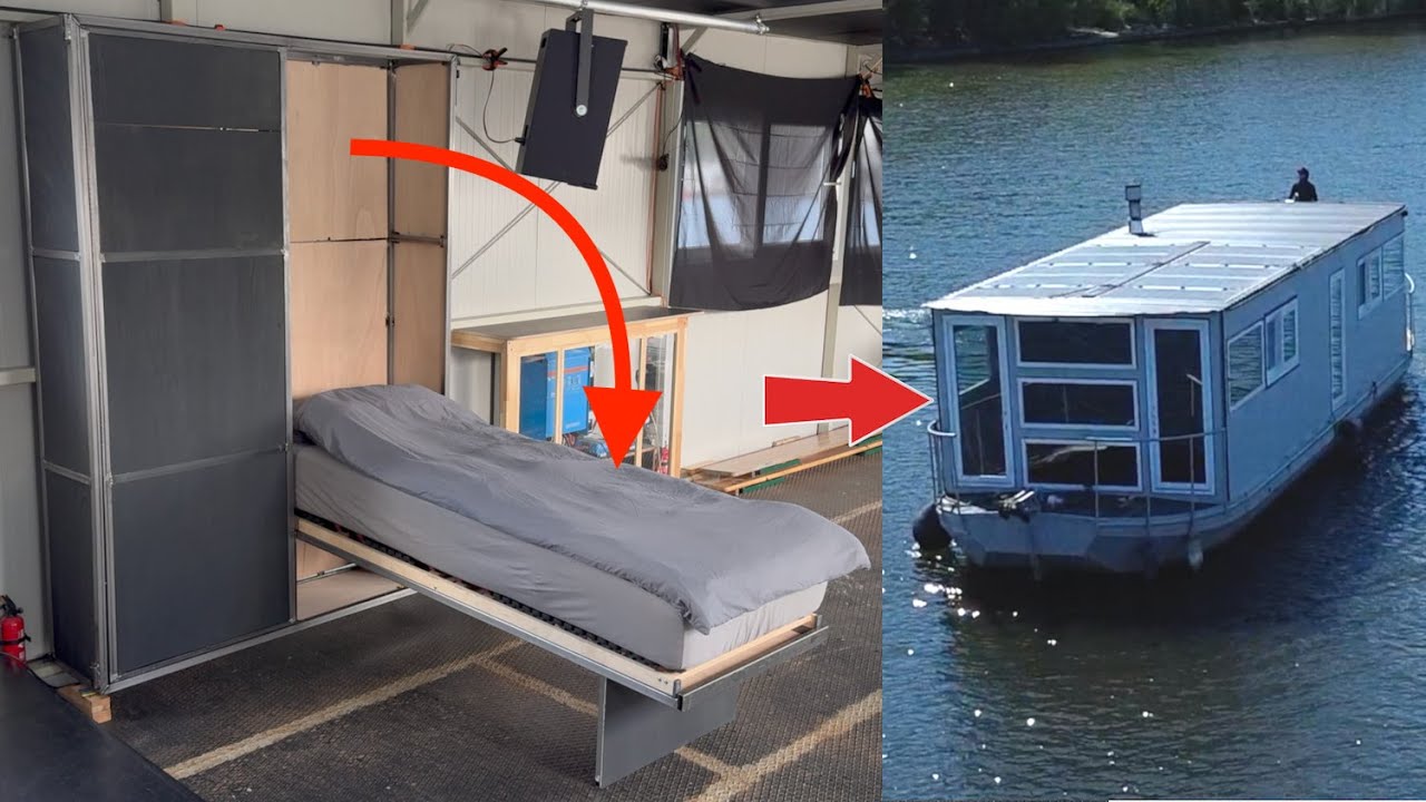 How I Solved The Bed Problem On My House Boat