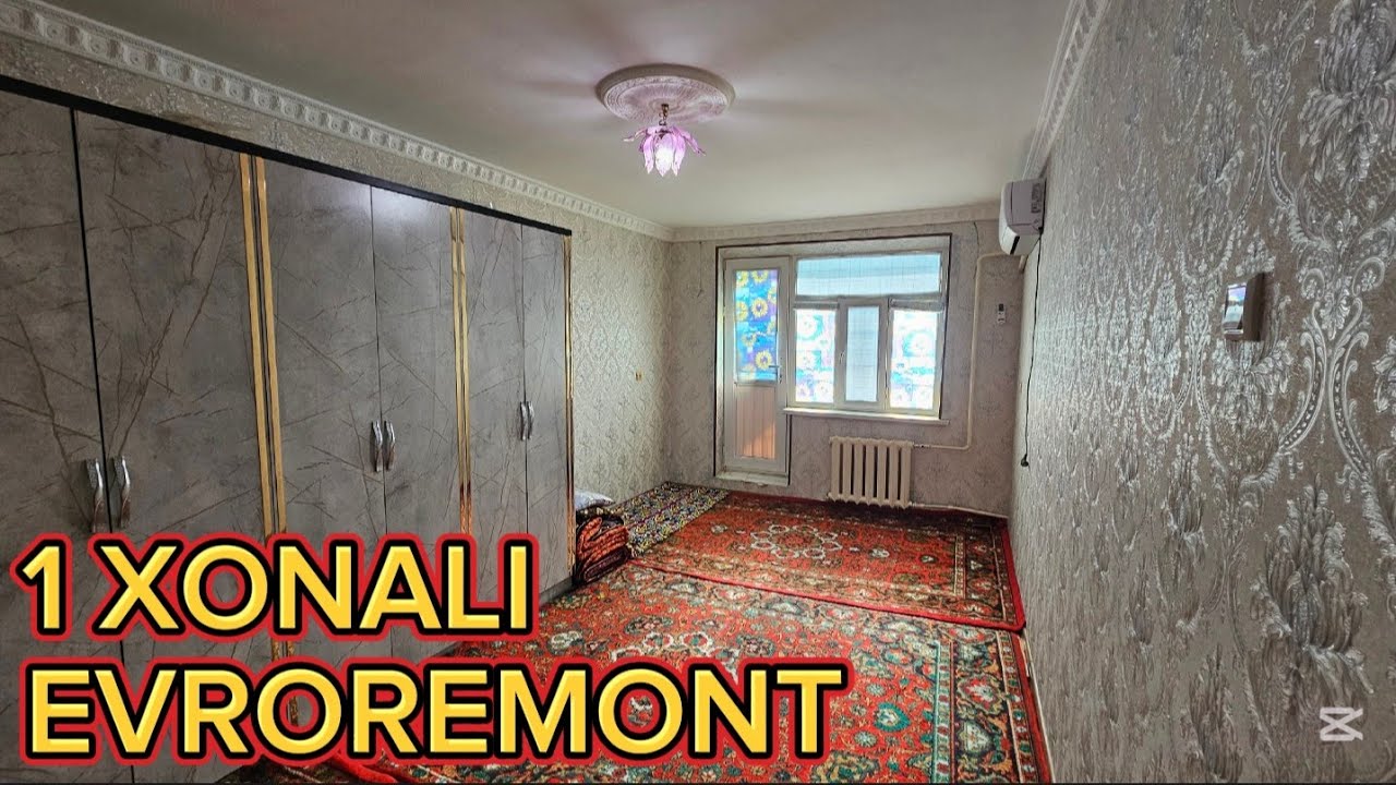 1ХОНАЛИ квартира #сотилади ЕВРОРЕМОНТ #xorazm #uyjoy #2025 #shorts 