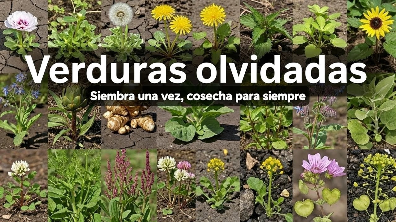 7 Verduras Olvidadas Que Crecen Como Malas Hierbas - La Mina de Oro del Jardinero Vago