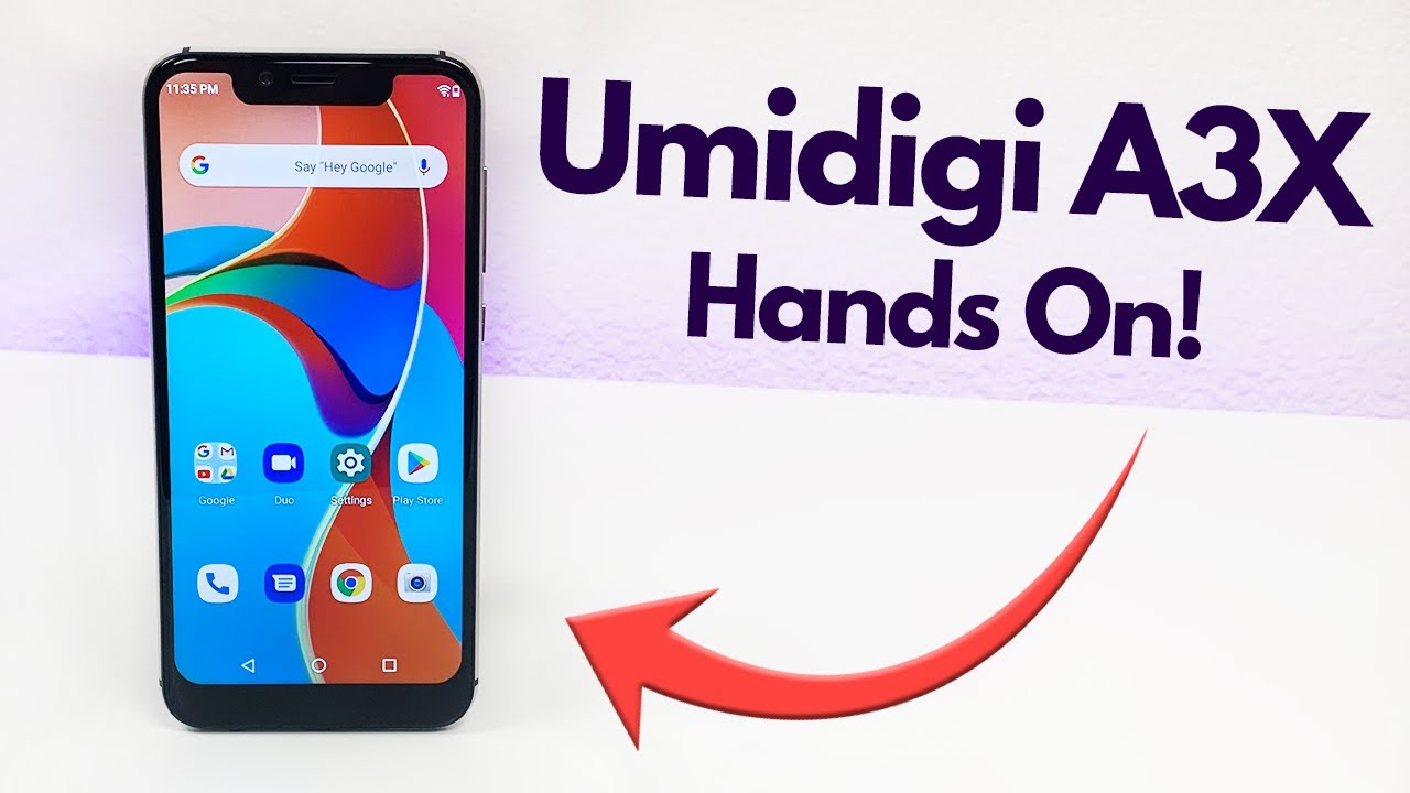 Umidigi A3X - Hands On & First Impressions!