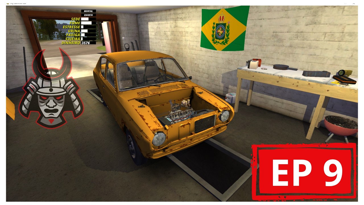 ep9 my summer car estou em grande problema com o carro