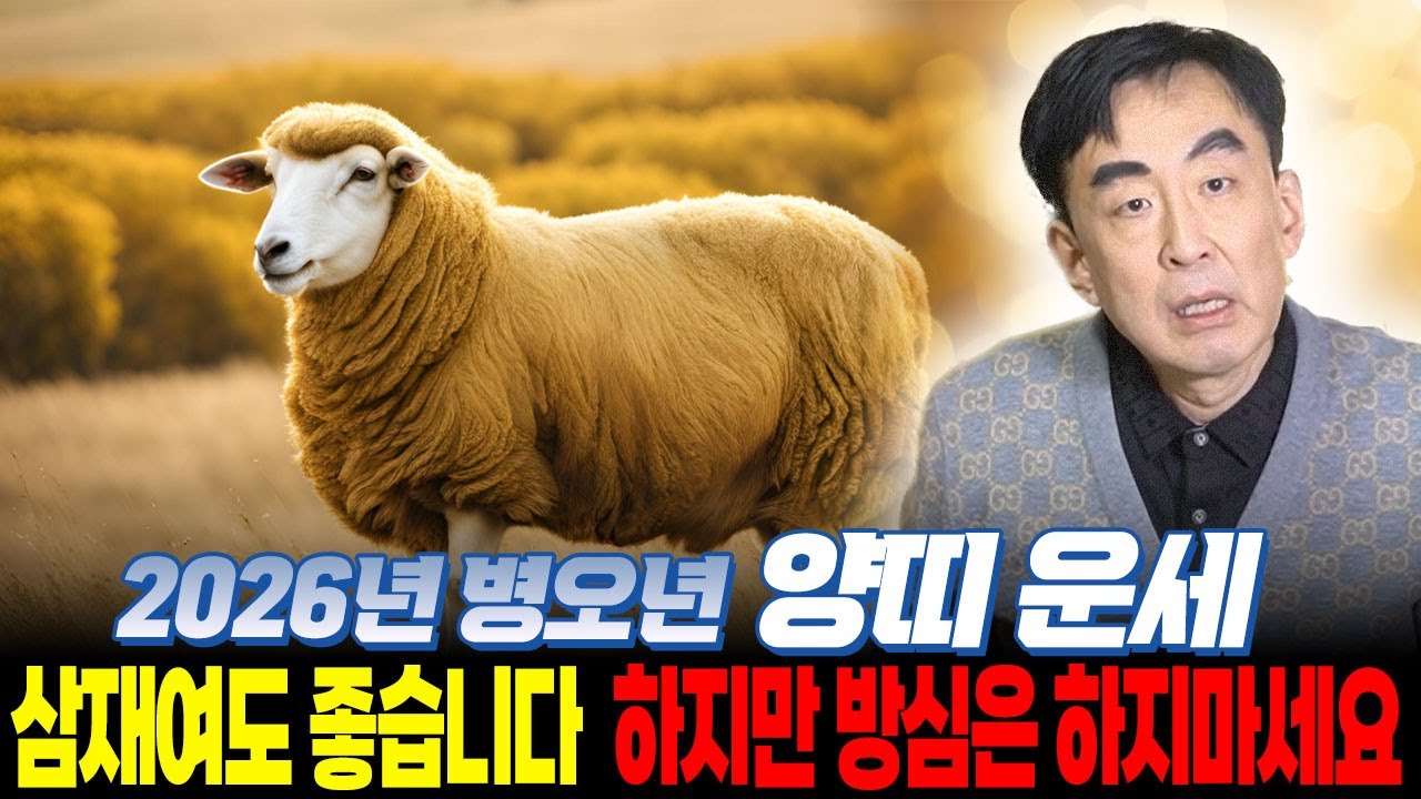 2026년 병오년 미리보는 양띠운세 