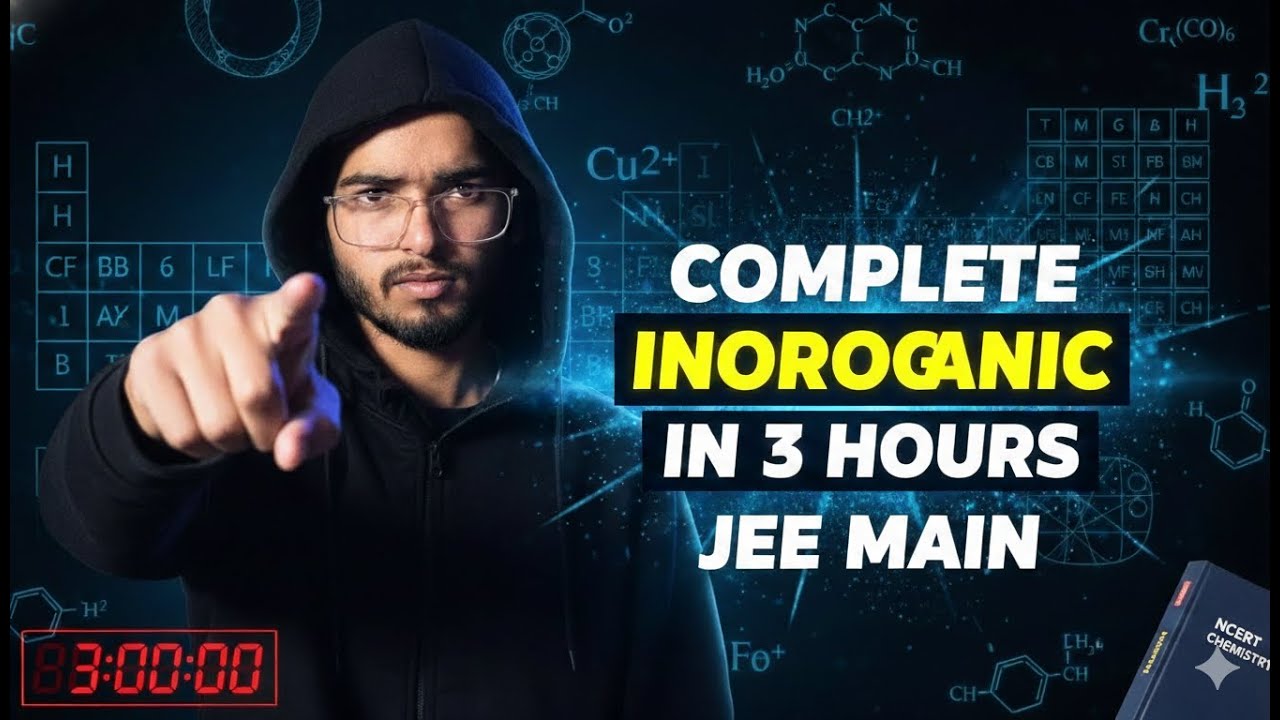 One Shot - Complete Inorganic Chemistry for JEE Mains !