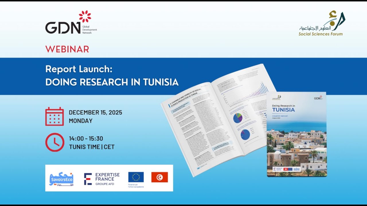 Doing Research in Tunisia - International Report Launch Webinar
