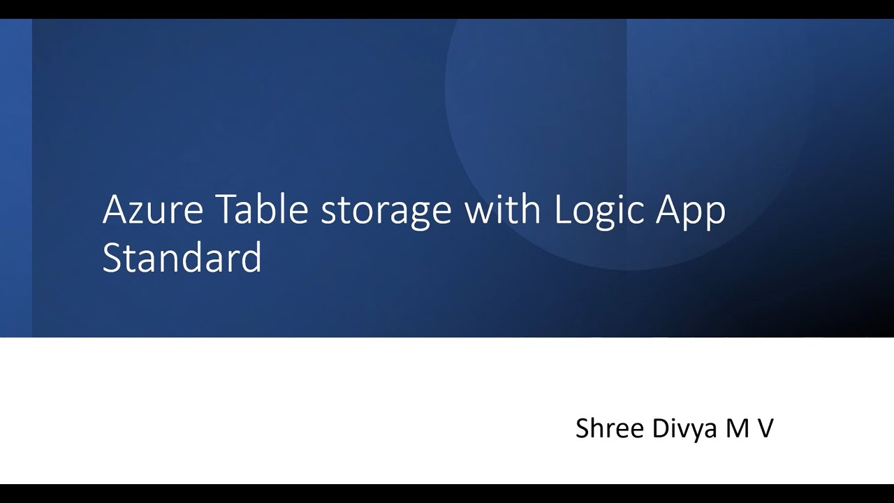 Azure Table Storage Service provider