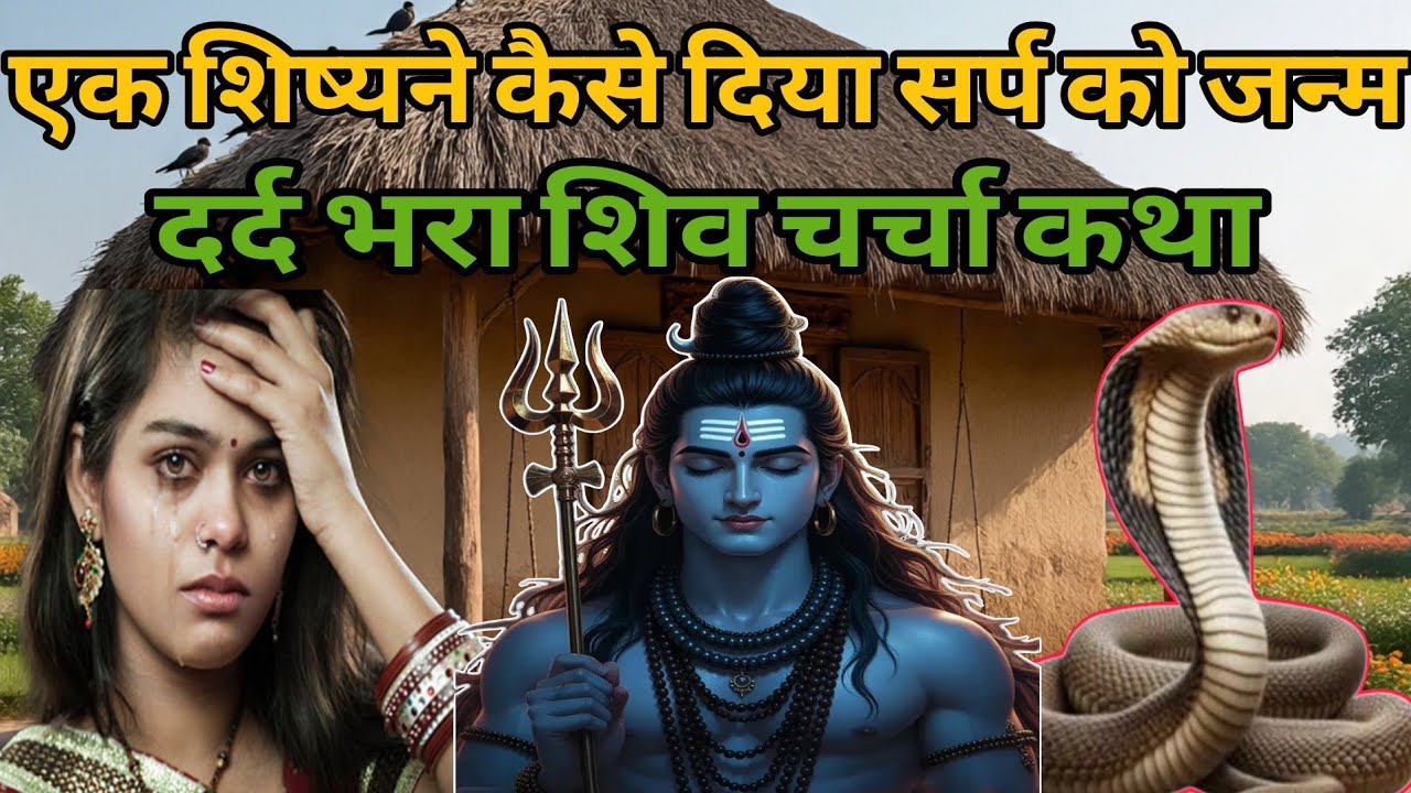 एक शिष्या कैसी दी सर्प को जन्म | शिव चर्चा कथा | Shiv Charcha Katha | Shiv Guru Katha