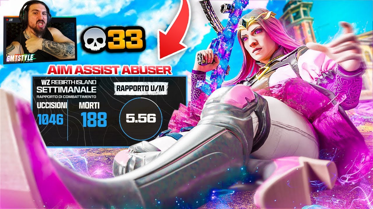 ☠️​ COME *ABUSARE* L' AIM ASSIST 🎯 MIRA PERFETTA su WARZONE | SI INCOLLA *AIMBOT LEGALE* + KILL 💀​💣​