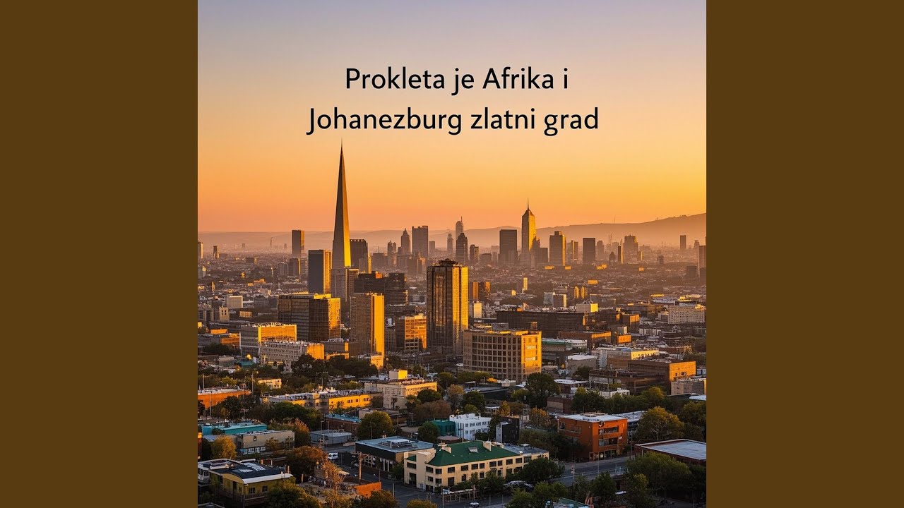Prokleta je Afrika i Johanezburg zlatni grad
