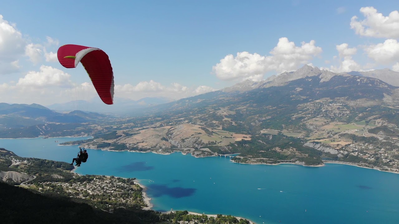 SAIR PONÇON PARAPENTE - parapente lac de Serre Ponçon
