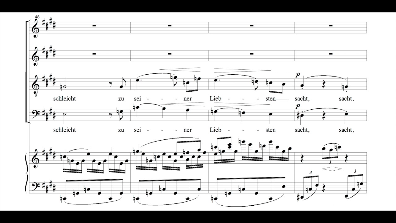 Brahms - O sch&ouml;ne Nacht!, Op. 92