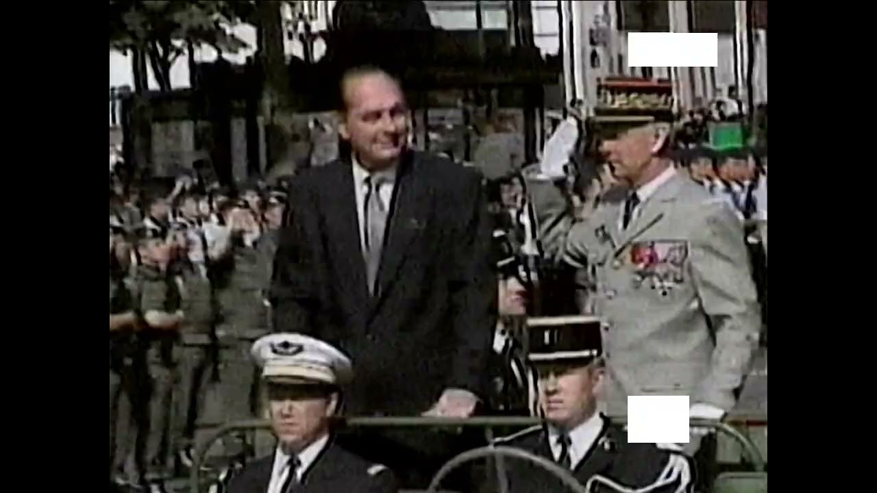 Le Défilé Militaire du 14 Juillet 1995