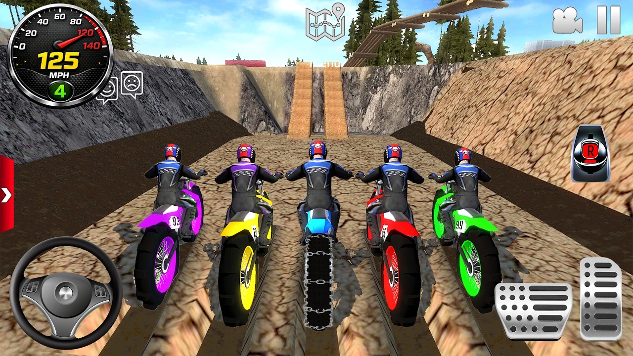 Motocross Dirt Bikes Impossbile Off-Road #3 - Offroad Outlaws best motor bike Android / IOS gameplay