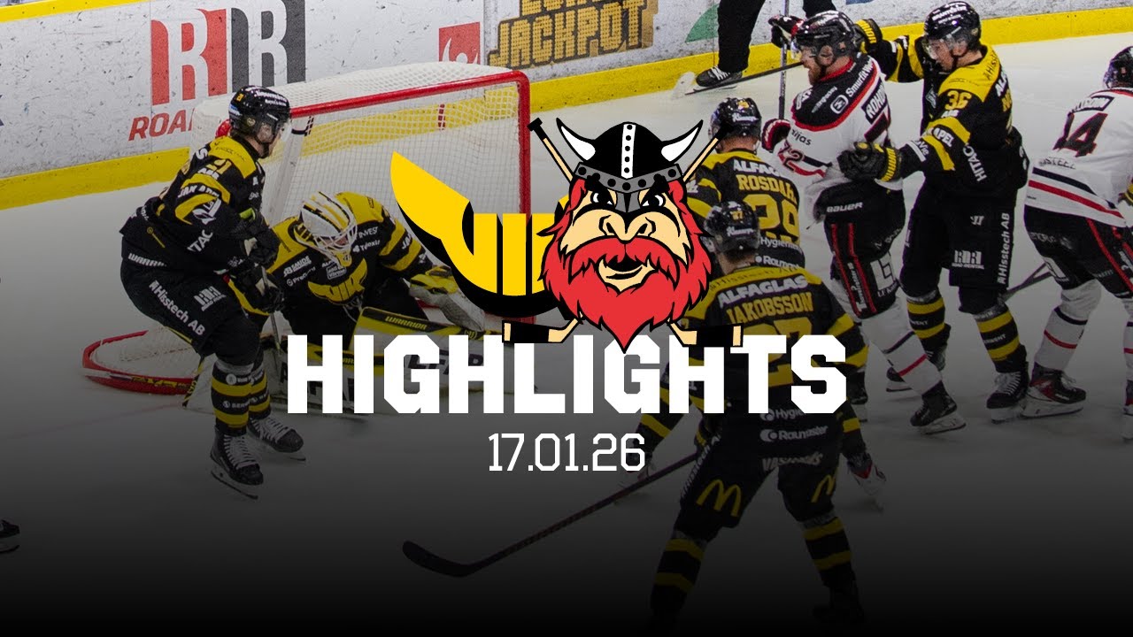 Highlights: Västerås IK - Nybro Vikings (3-5)