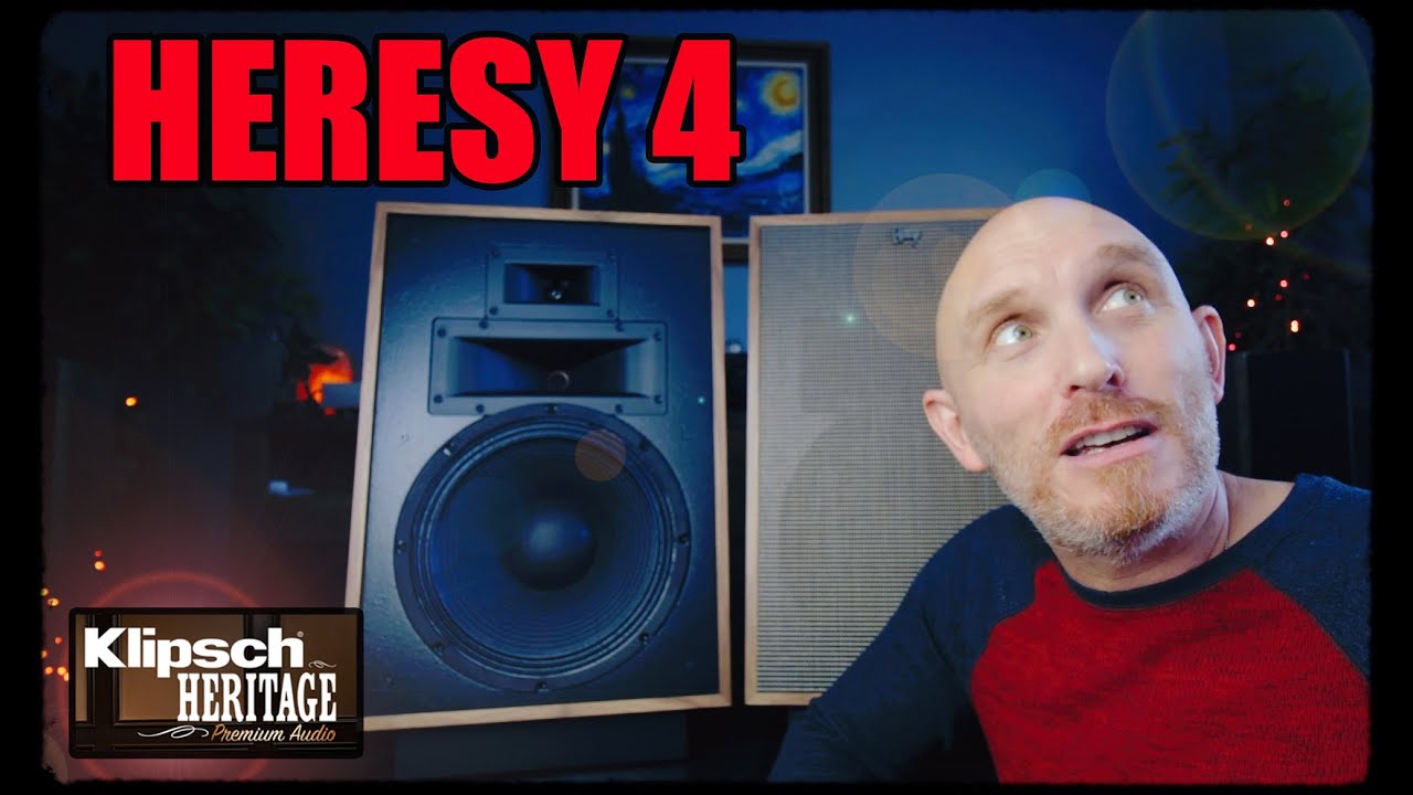 The Klipsch Heresy IV Review. WHOA!!!