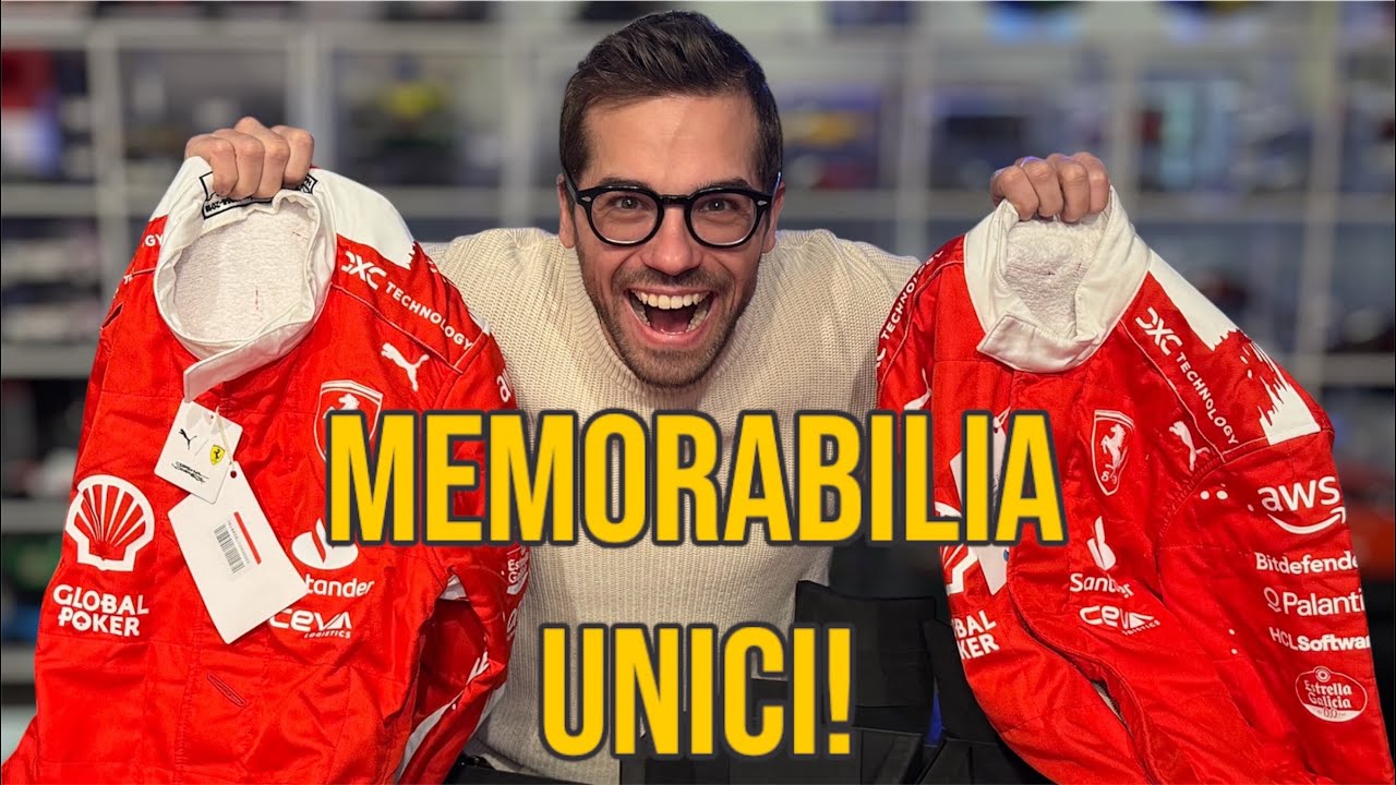 Alla ricerca dell’esclusività! MEMORABILIA F1 FERRARI unici 