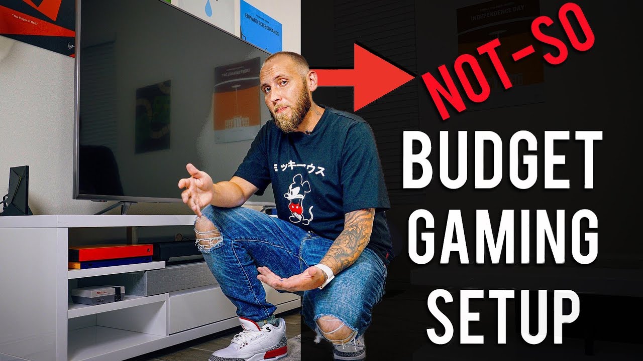 Ultimate  Entertainment System and Game Room Tour