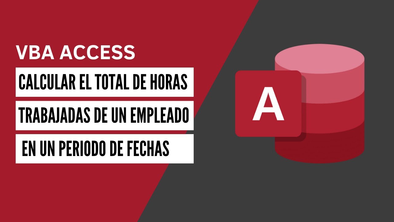Formulario de búsqueda: Calcular el total de horas trabajadas de un empleado en un periodo de fechas
