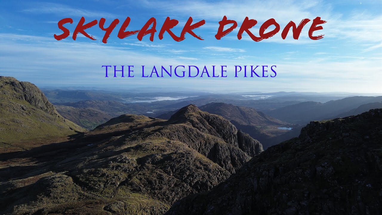 SKYLARK DRONE THE LANGDALE PIKES 16thDec2025