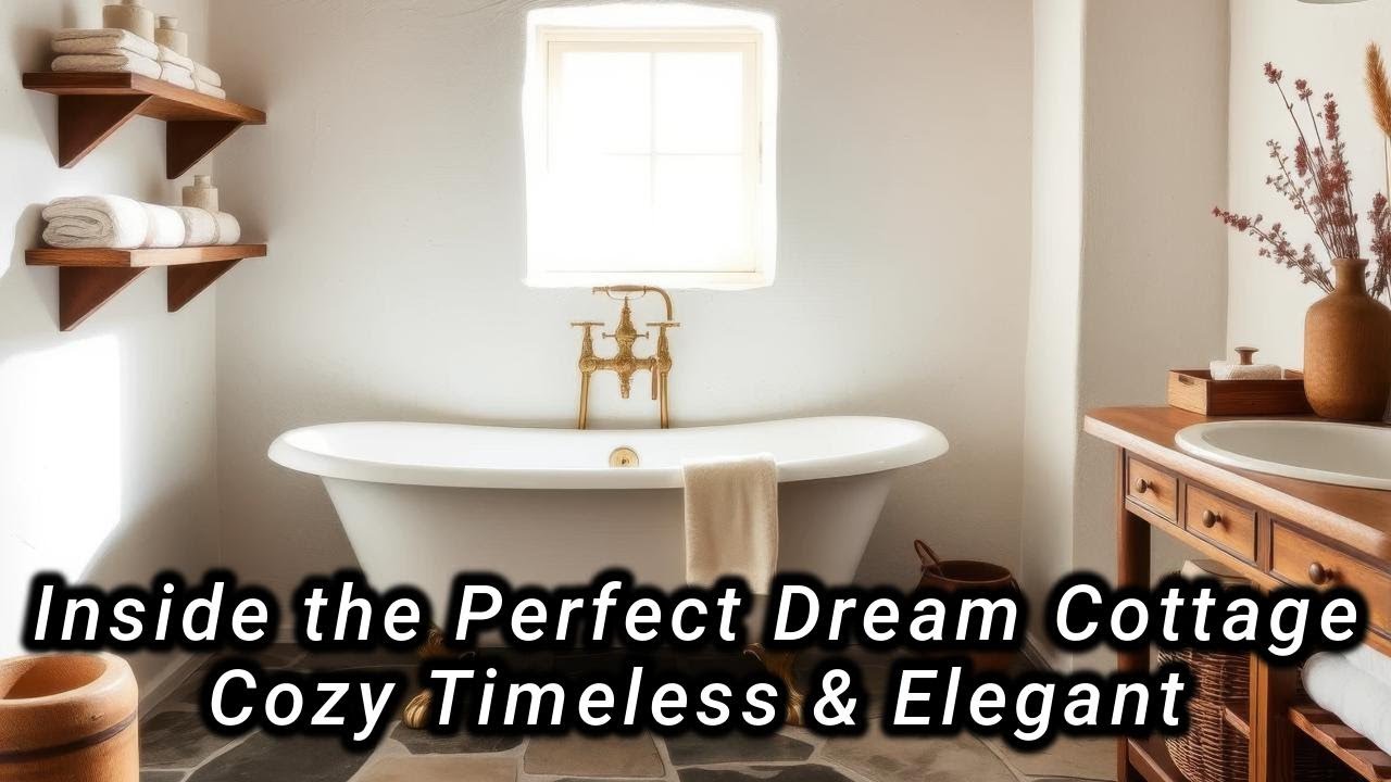 Dream Cottage House Tour 🏡 Cozy Rustic Interiors & Timeless Cottagecore Elegance