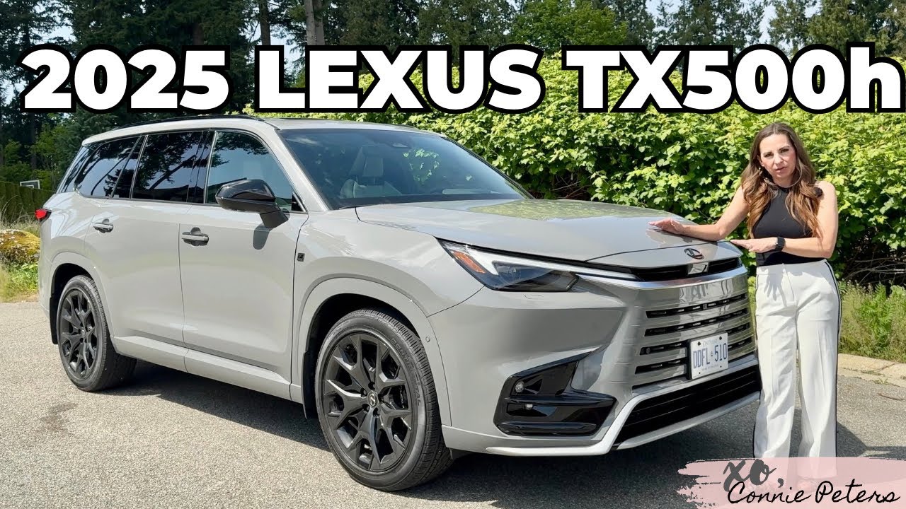 Luxe 3-Row: 2025 Lexus TX500h F-Sport Performance 3
